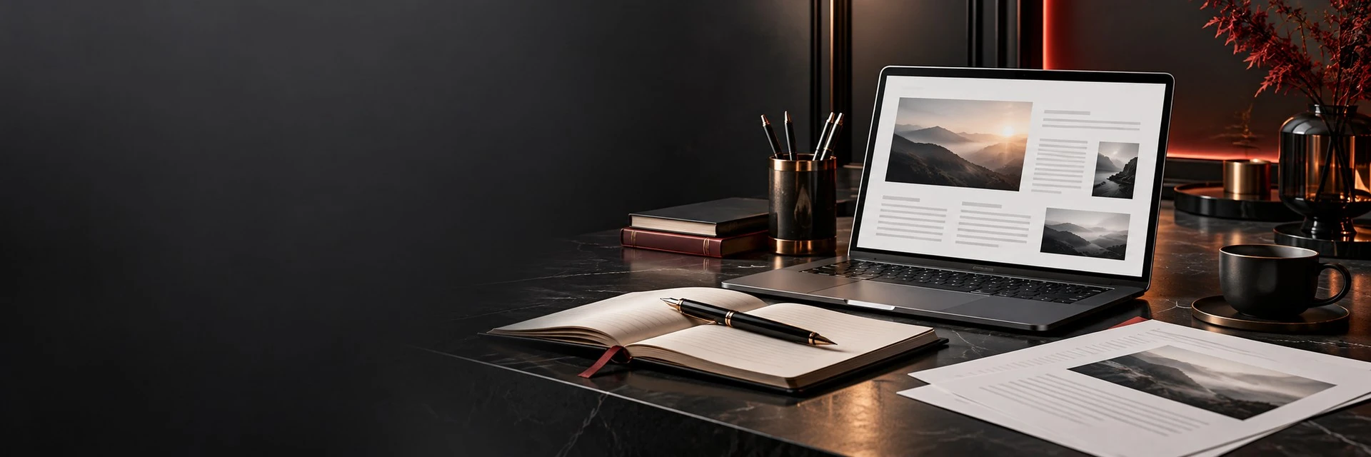 Content Writing digital service concept
